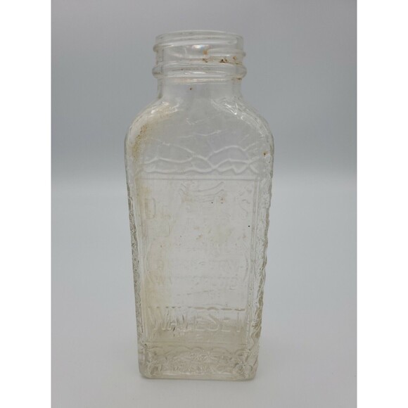 Dr. Ellis Special Quick-Dry Wave Set Embossed Comb Hair Care Vintage Bottle - Picture 1 of 12